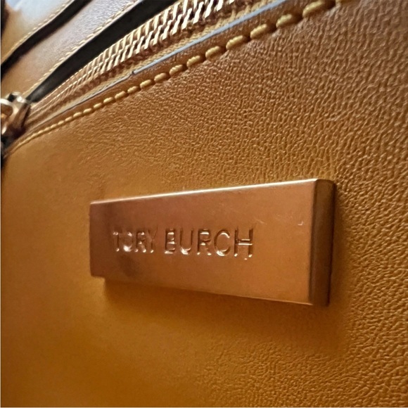 NWT Tory Burch Fleming in Napa Leather and Straw with embroidered floral detail - Picture 12 of 15